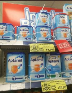 Türkiye bunu da gördü! Çalınmasın diye bebek mamalarına plastik kelepçe takıldı