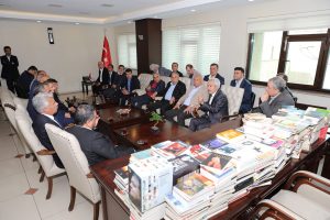 DESOB’tan Mızraklı’ya tebrik ziyareti