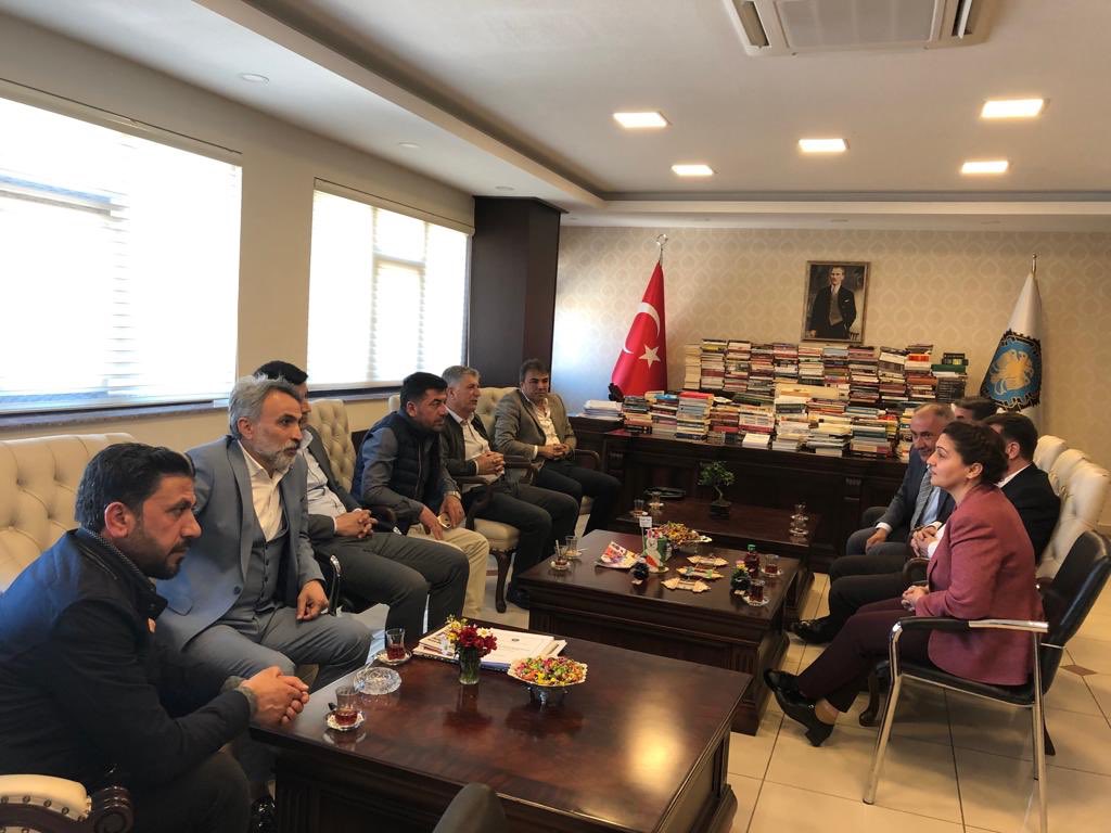 GÜNTİAD’dan Diyarbakır Büyükşehir Belediyesi’ne tebrik ziyareti