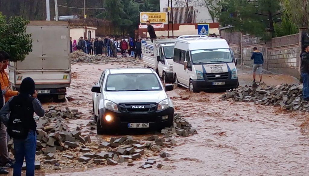 Silvan’da sel felaketi