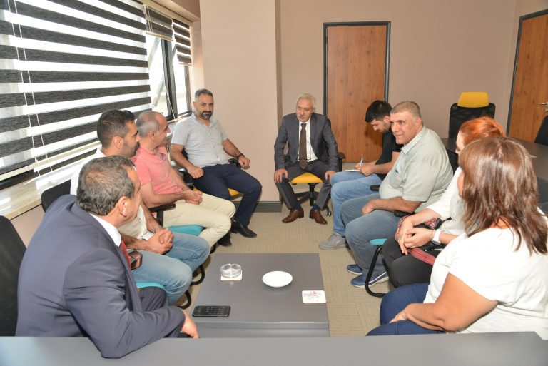 TMMOB’tan Mızraklı’ya dayanışma ziyareti