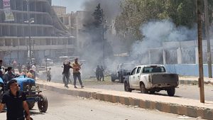 Afrin’de bomba yüklü motosiklet patladı