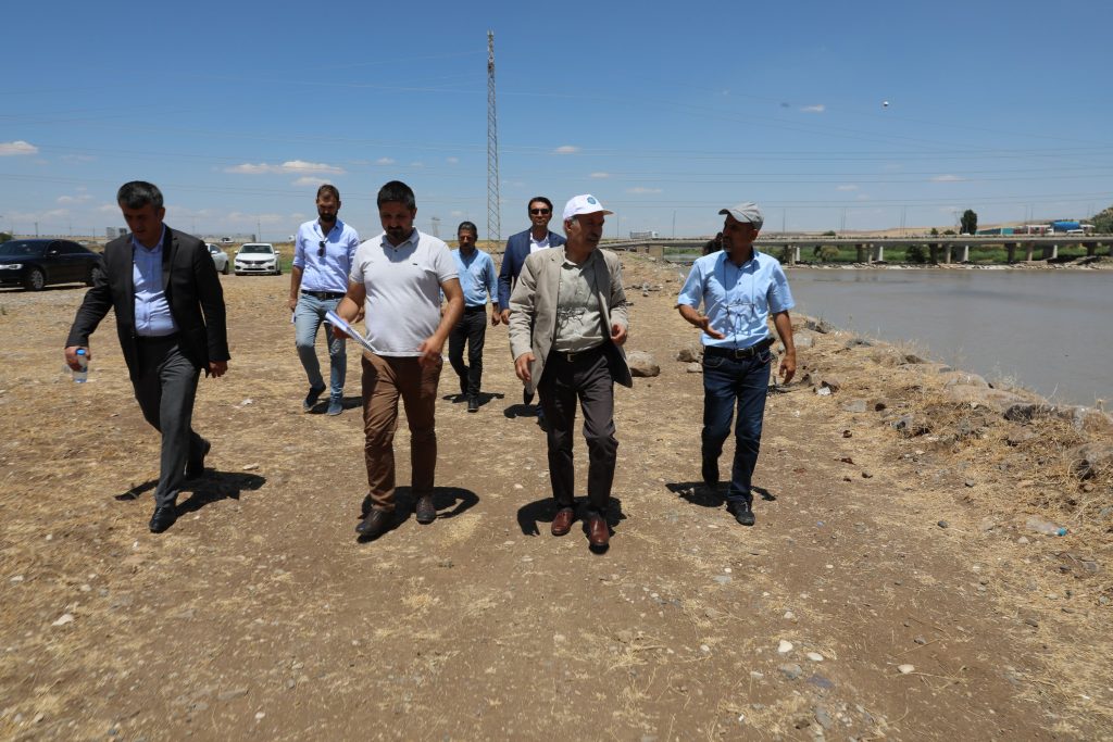 Dicle Nehri kıyısında yürüyüş yolu yapılacak