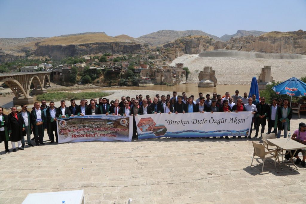 17 baro başkanından Hasankeyf çağrısı: İnattan vazgeçin! 12 bin yıllık mirası baraja kurban etmeyin