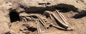 Van’daki höyükte 2 bin 700 yıllık iskelet bulundu