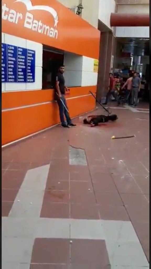VİDEO | Batman Otogarı’ndaki vahşetin görüntüsü ortaya çıktı!
