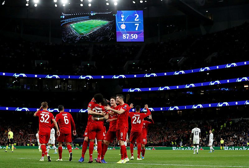 Bayern Münih, Tottenham’a gol olup yağdı! Tam 9 gol…