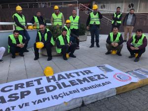 İnşaat devi maaşları ödemedi, işçiler hacizlik oldu