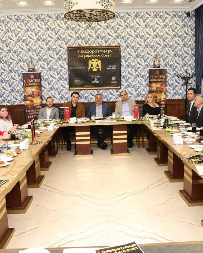 DİKO Başkanı Öner’den ‘Mezopotamya Kuyumculuk Fuarı’na davet