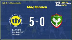 Amedspor, deplasmanda hüsran! Tarsus İdman Yurdu: 5, Amedspor: 0