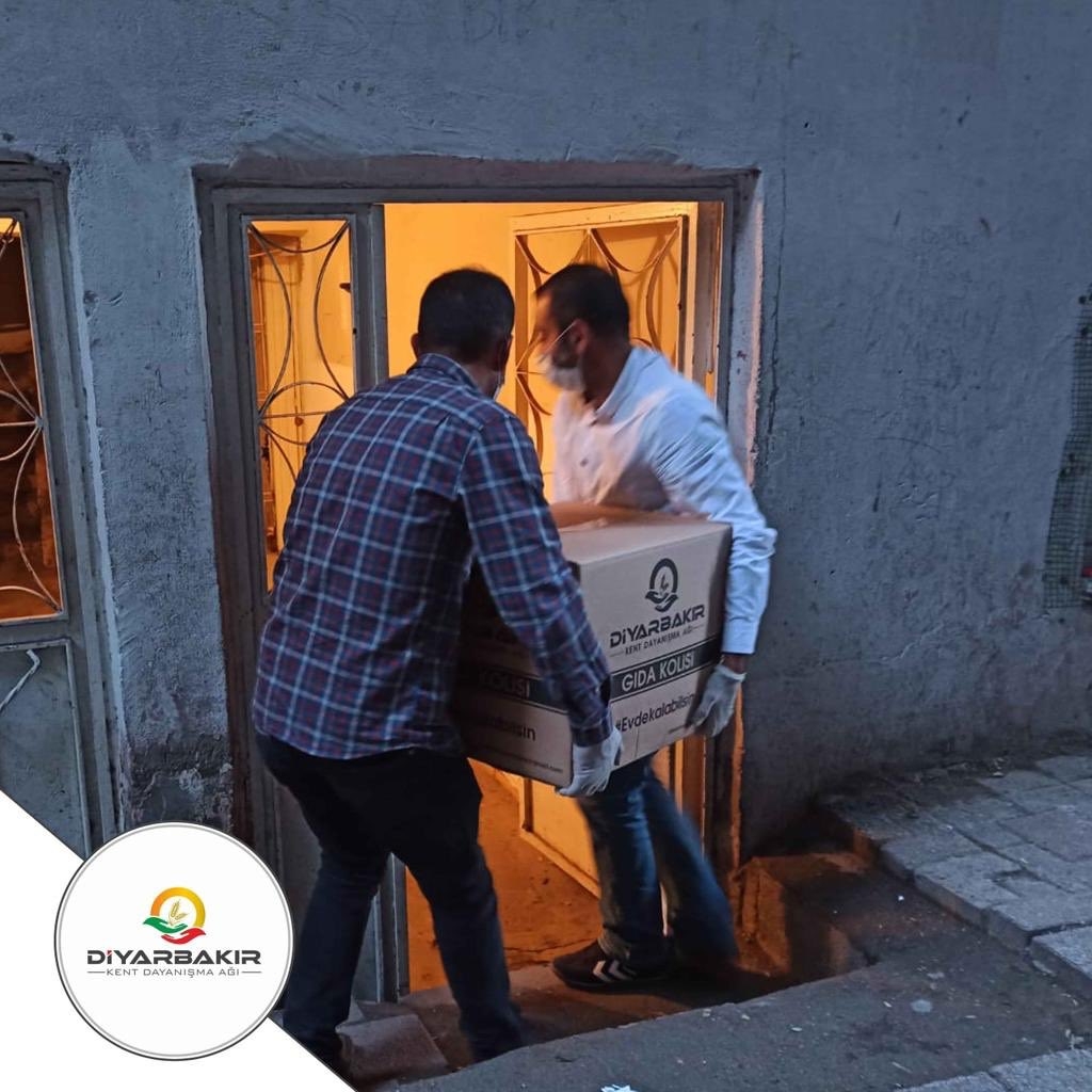 Diyarbakır’ın yüz akları bin 603 aileye gıda yardımı yaptı