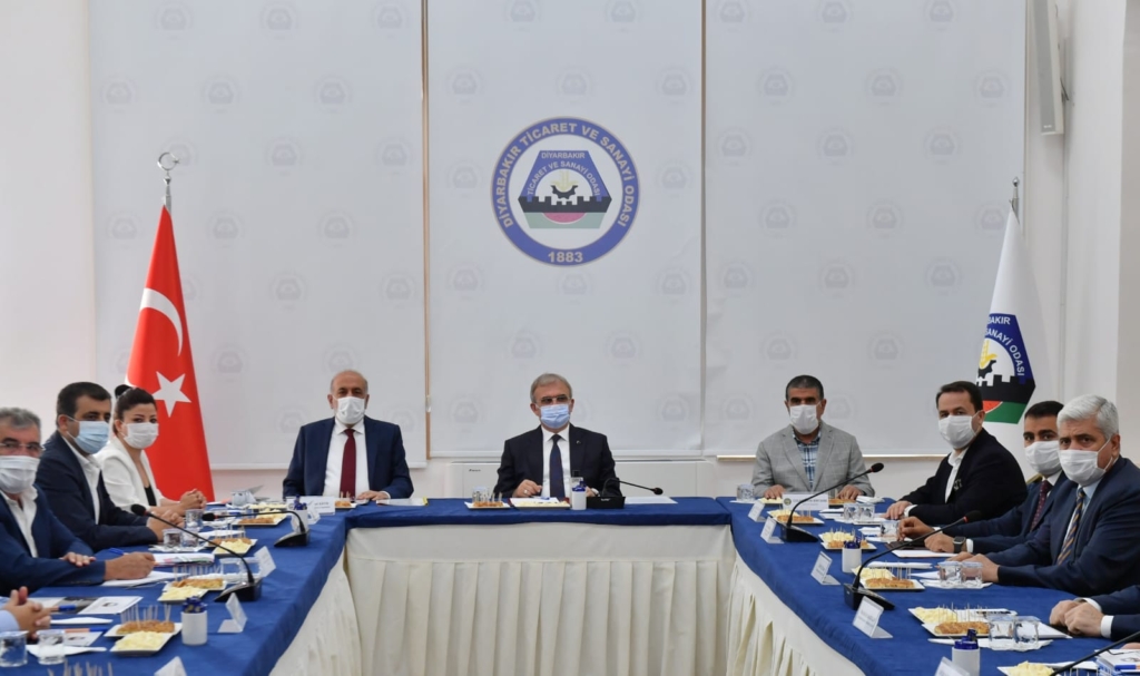 DTSO Başkanı Kaya’dan Vali Karaloğlu’na brifing