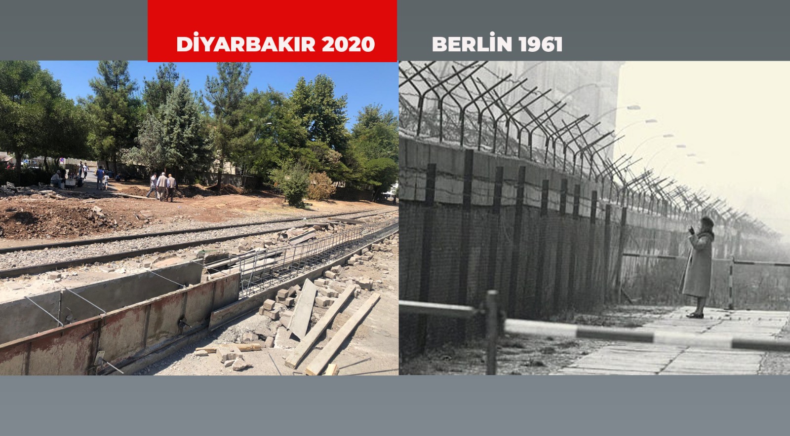 Diyarbakır’ın göbeğine “Berlin Duvarı” örülüyor