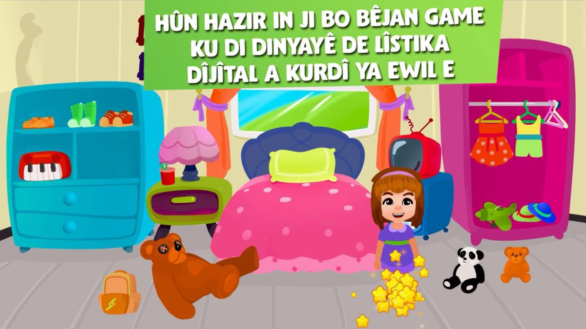 Kürtçe digital çocuk oyunu android ve iphone telefonlarda