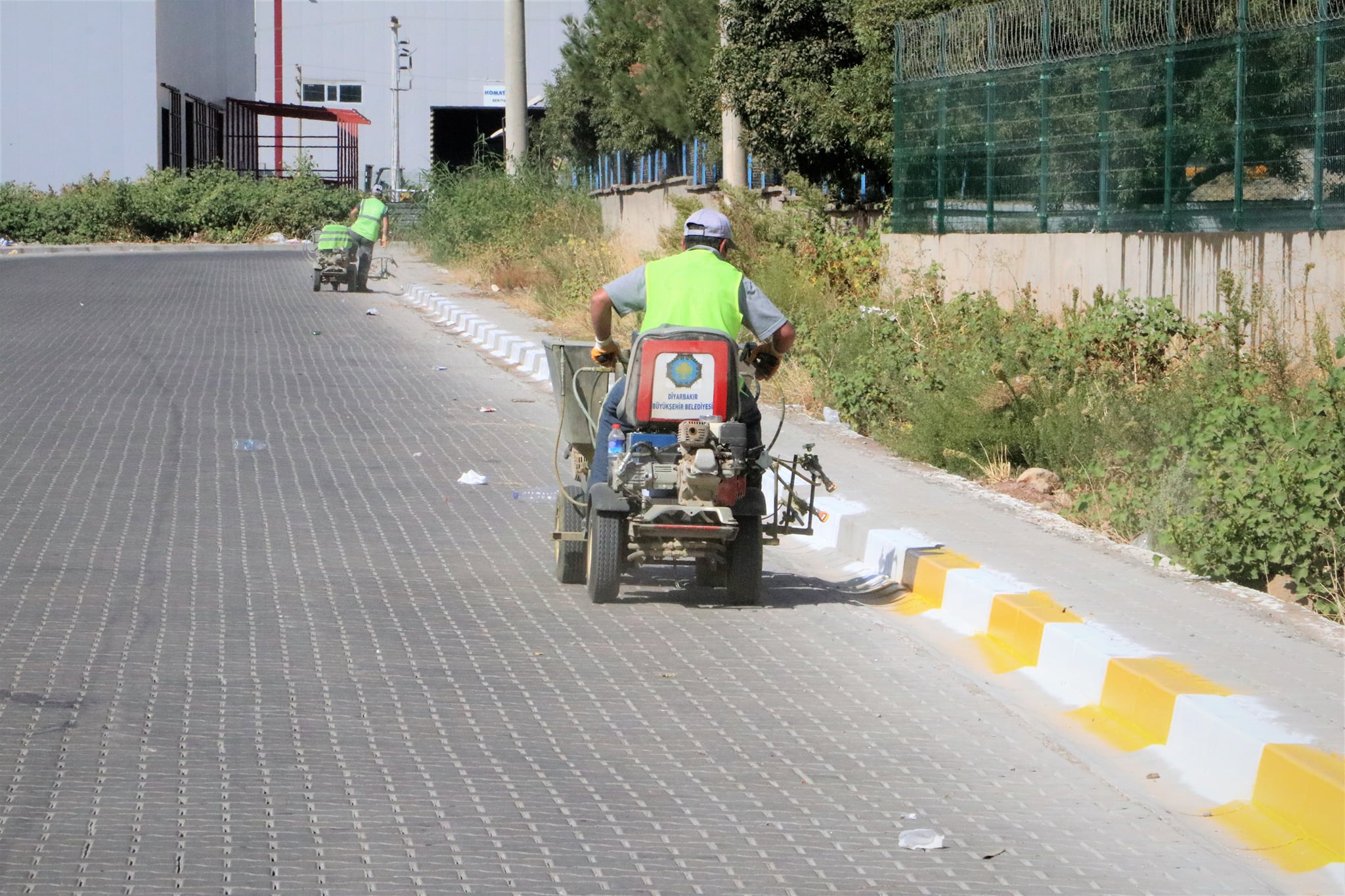 Diyarbakır OSB’de mıntıka temizliği