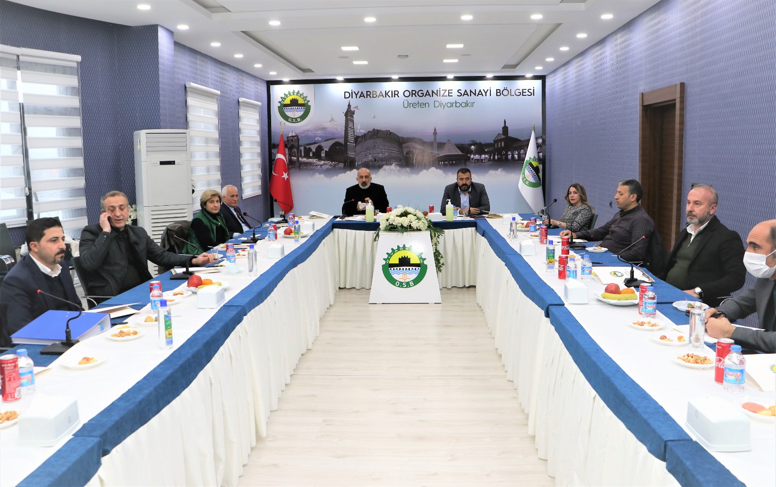 DTSO ve OSB’den örnek davranış; Kentin kalkınması için ortak toplantı yaptılar