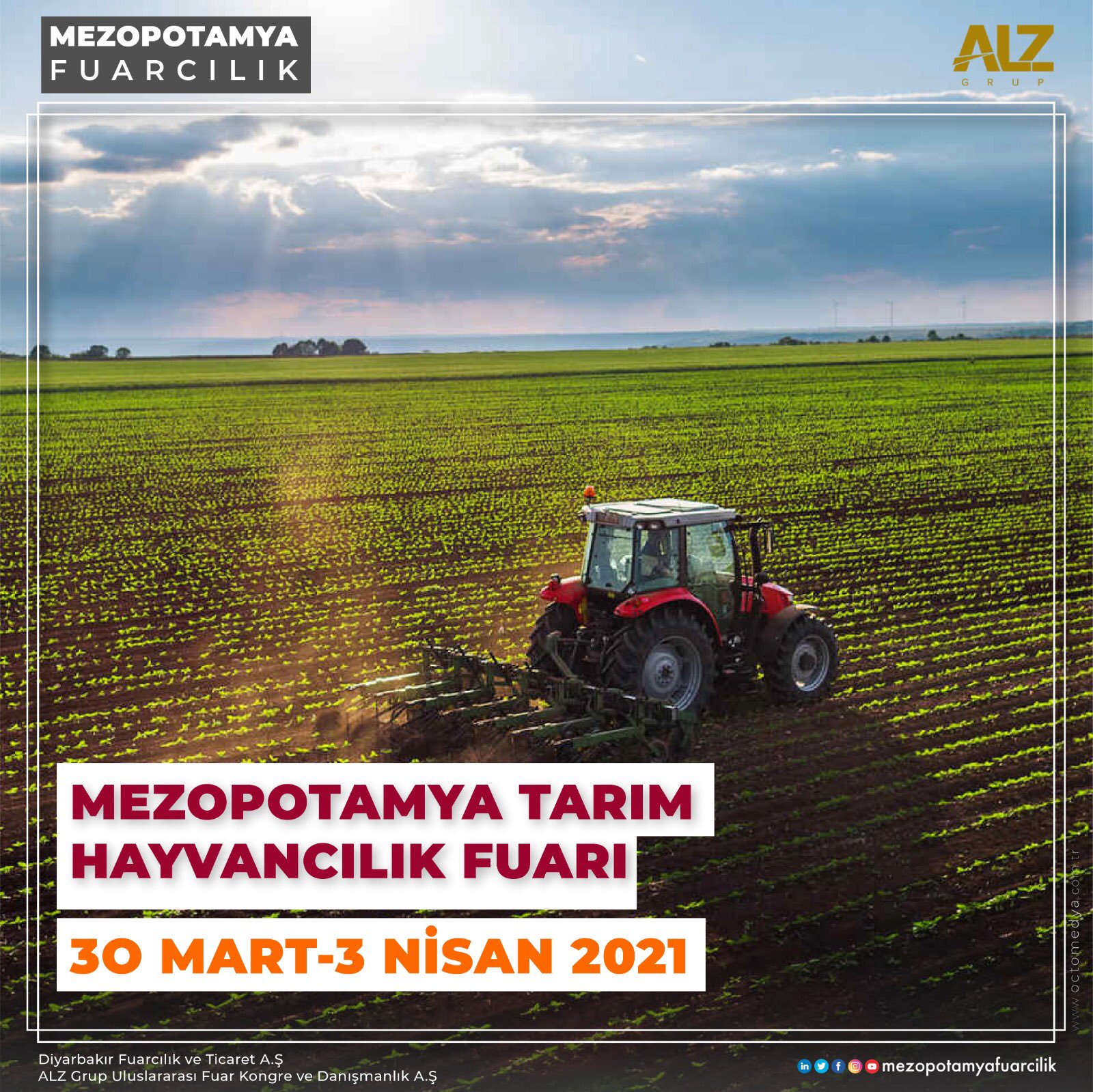 Diyarbakır Mezopotamya Tarım ve Hayvancılık Fuarı’na hazır