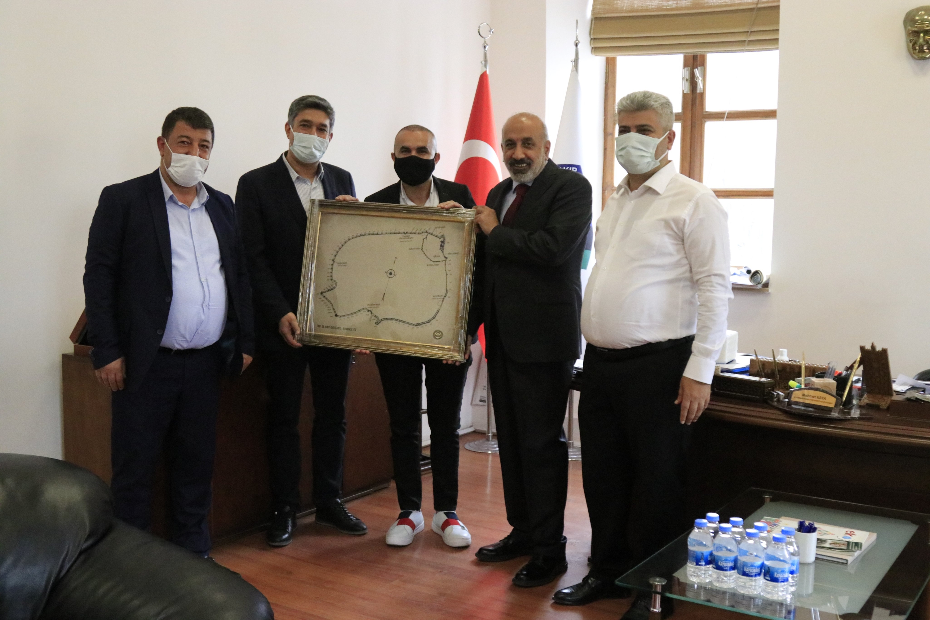 Silvanlı Dünya Pizza Şampiyonu’ndan DTSO’ya ziyaret