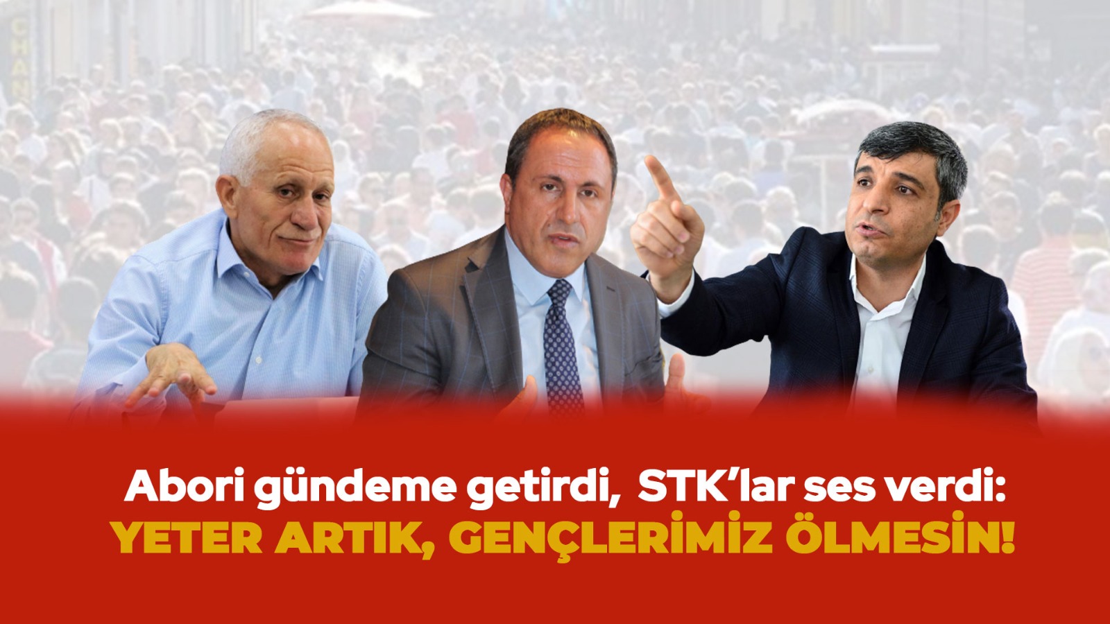 Abori gündeme getirdi, STK’lar ses verdi