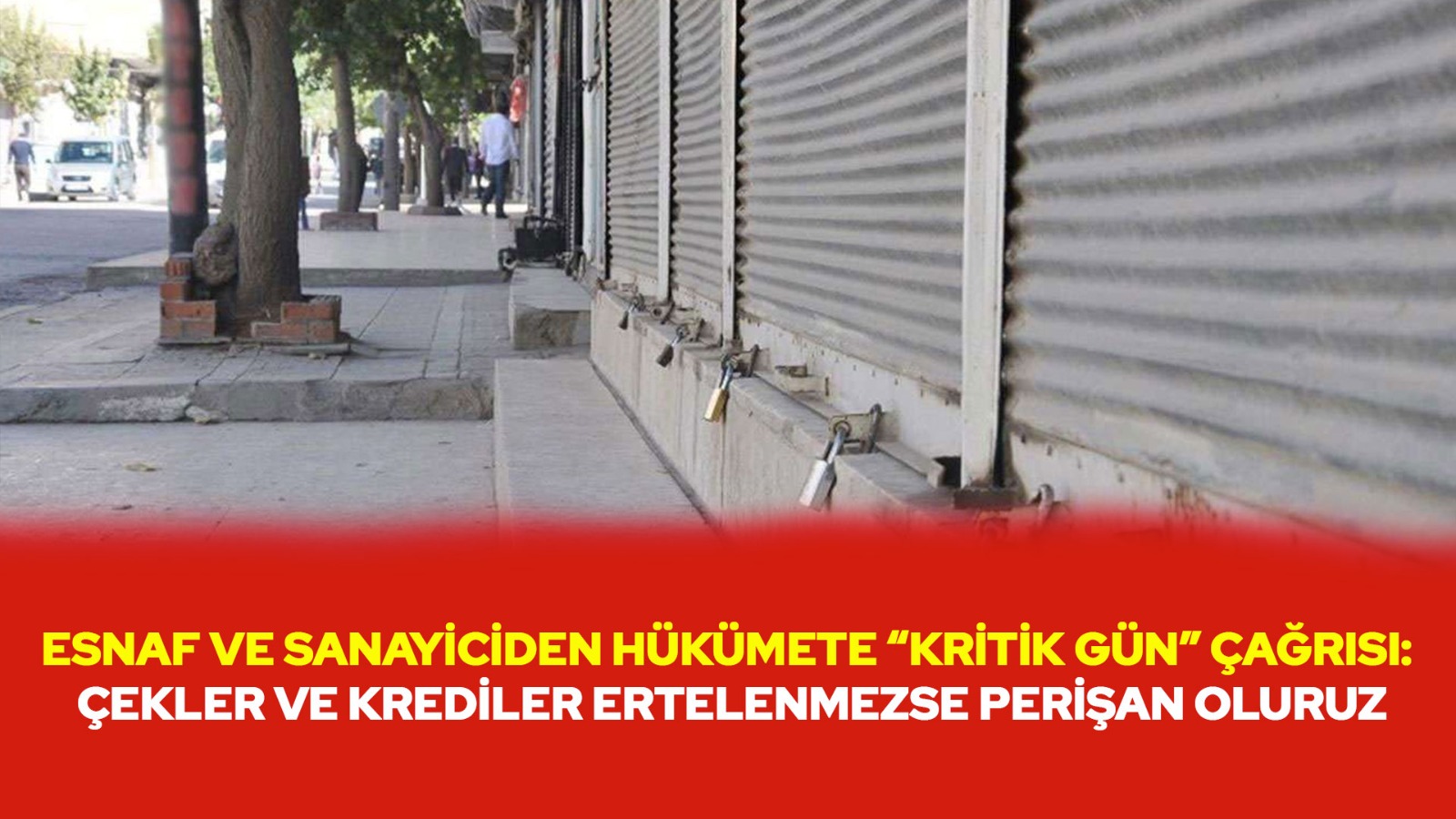 “İtibarımız zedelenmesin” diyen esnafın derdi büyük