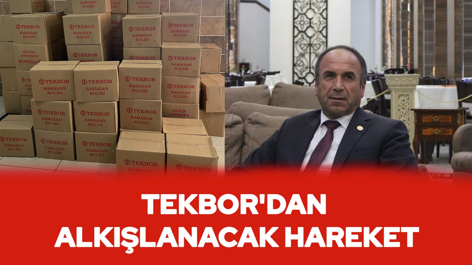 Diyarbakırlı iş insanı 1000 aileye Ramazan kolisi yardımı yaptı