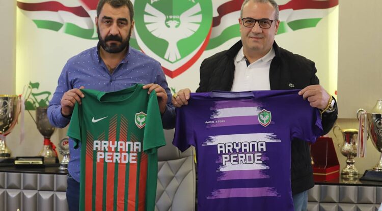 Amedspor, Aryana Perde ile sponsorluğa devam dedi