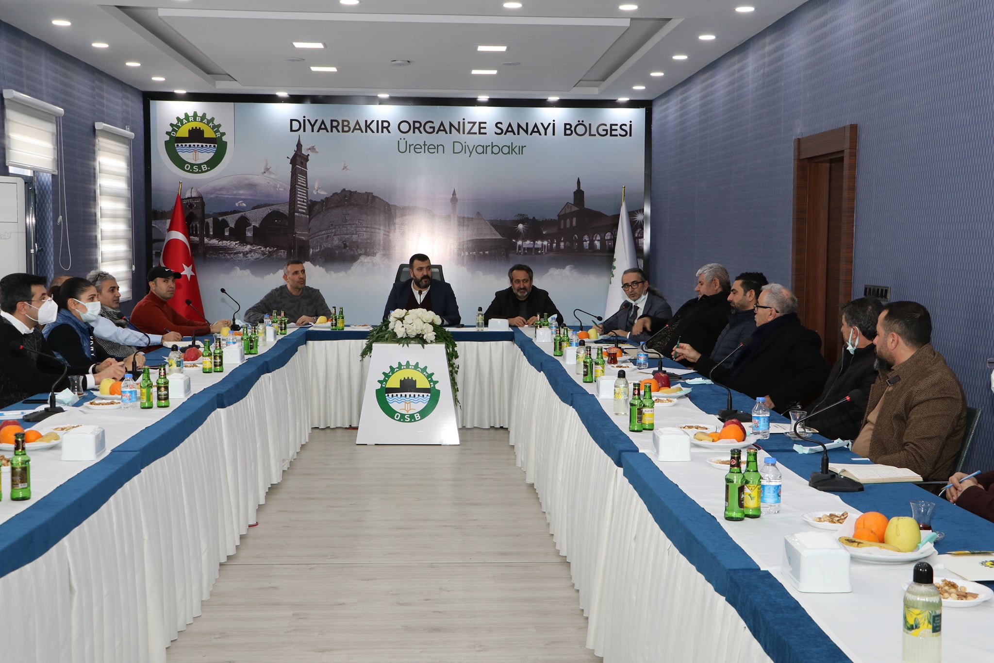 Diyarbakır’daki mermerciler OSB’de bir araya geldi