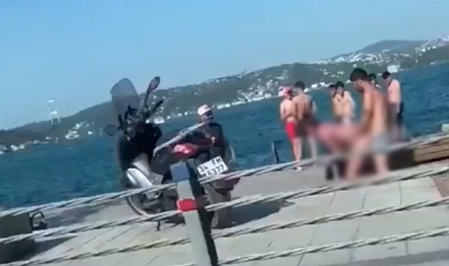 Bebek sahilinde seks yapanlardan biri tutuklandı