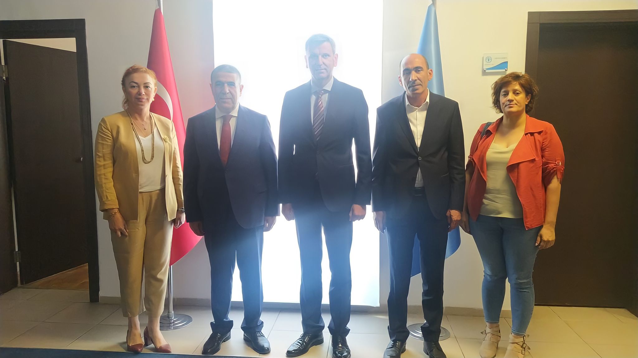 DTSO ve FAO yetkilileri “Diyarbakır Fıstık Ormanları” için toplandı