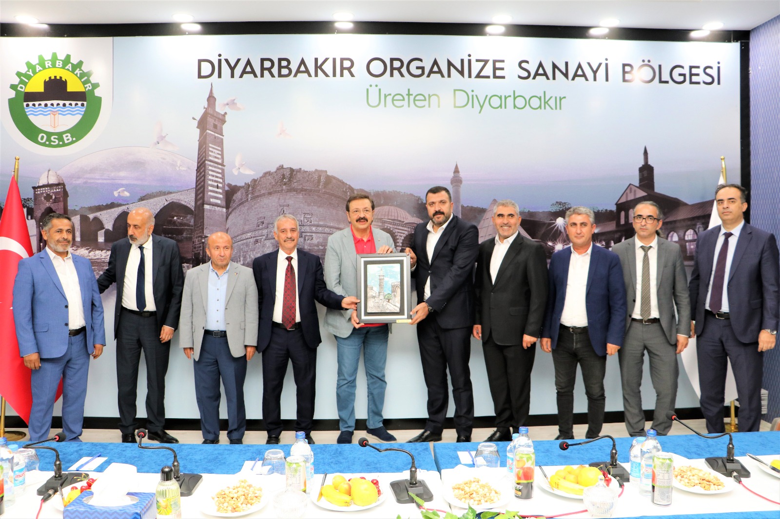 Hisarcıklıoğlu’ndan Diyarbakır OSB’ye “hayırlı olsun” ziyareti