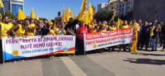 Diyarbakır’da Eğitim Sen üyeleri iş bırakma eylemi yaptı