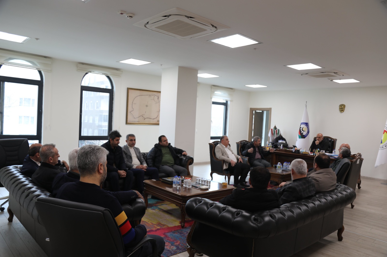 Van TSO’dan DTSO’ya “geçmiş olsun” ziyareti