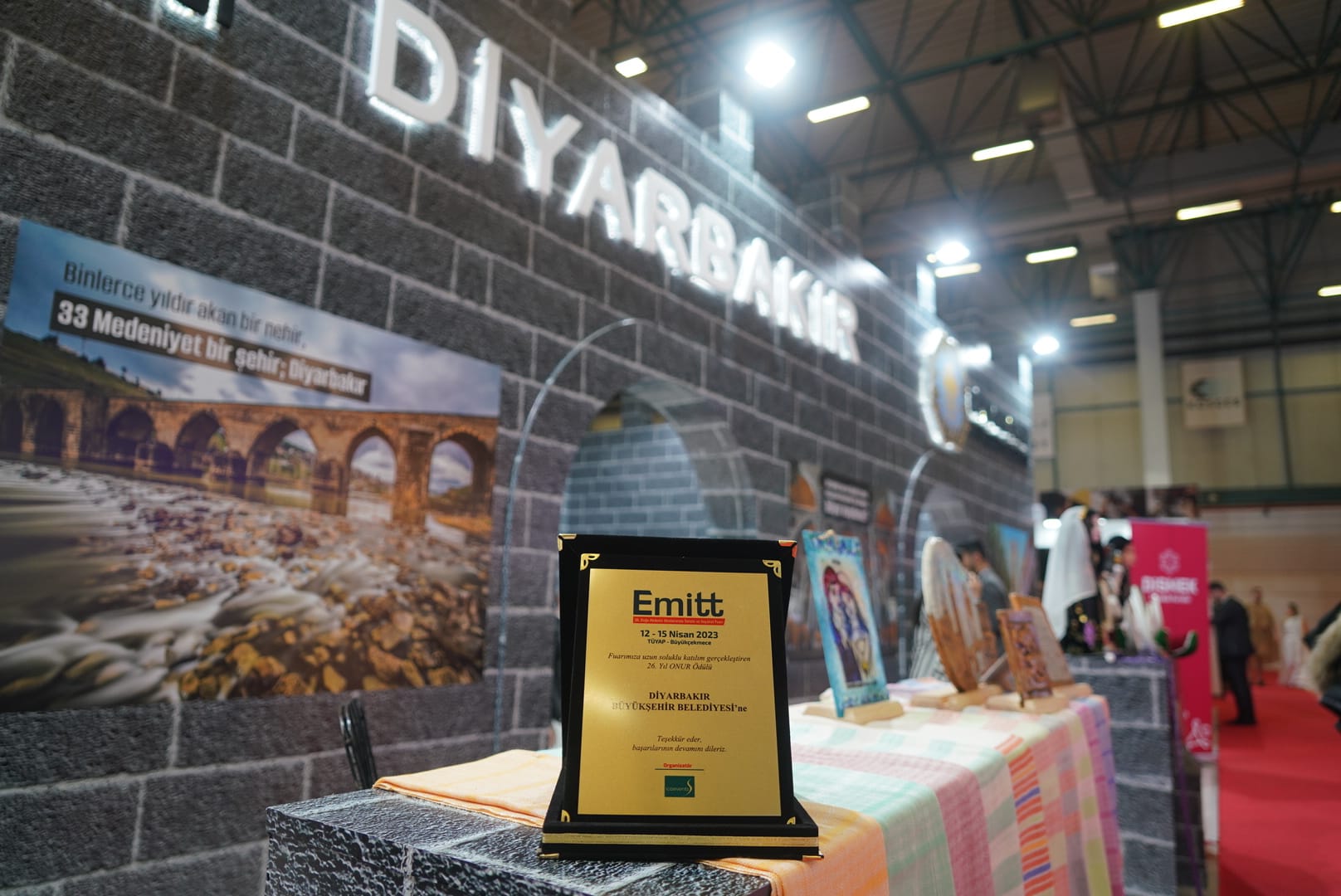 DBB’ye EMITT Fuarı’nda ödül