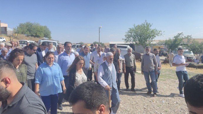 HDP ve DBP’den Bismil’e taziye ziyareti