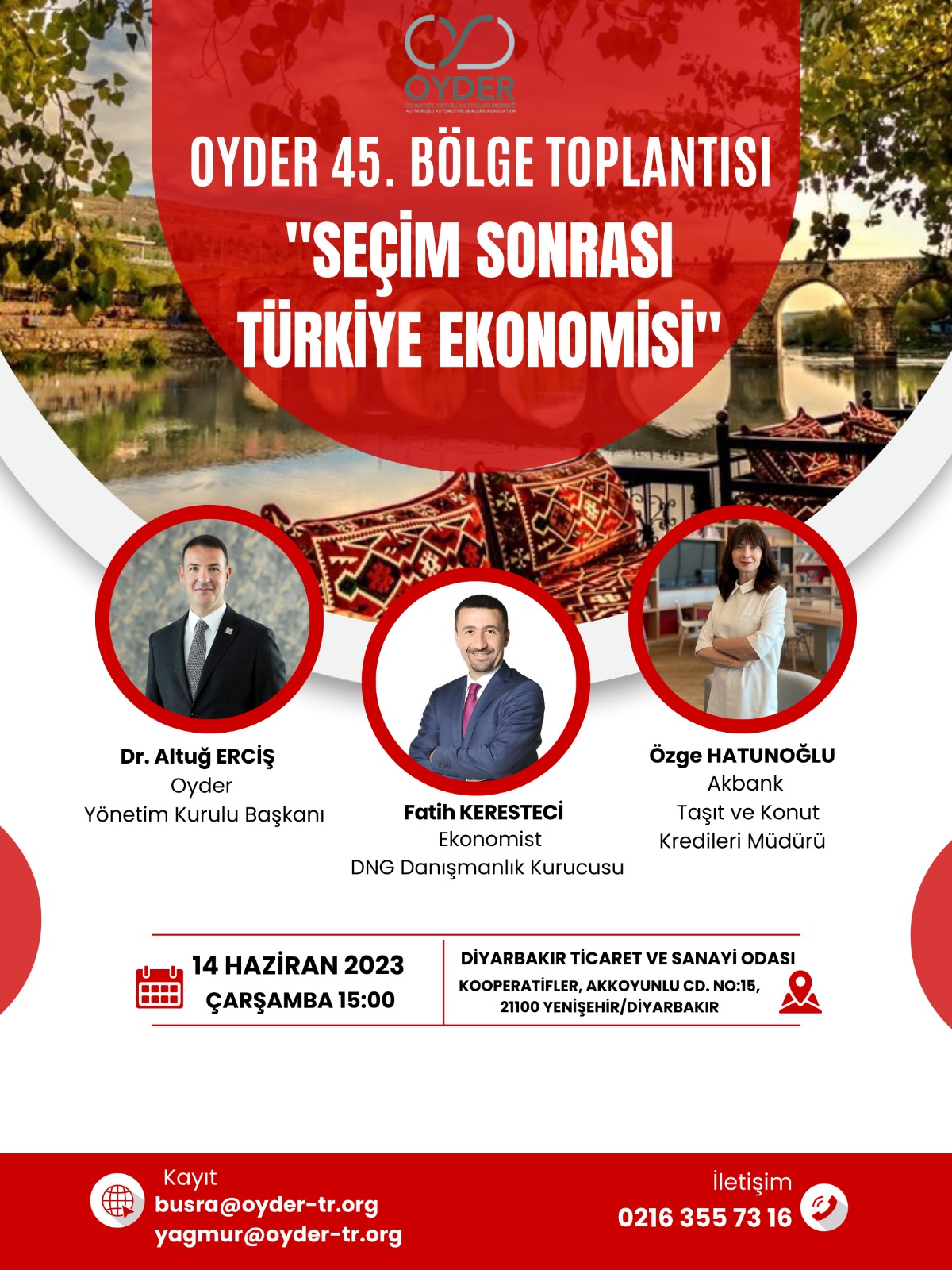 Türkiye ekonomisi Diyarbakır’da konuşulacak