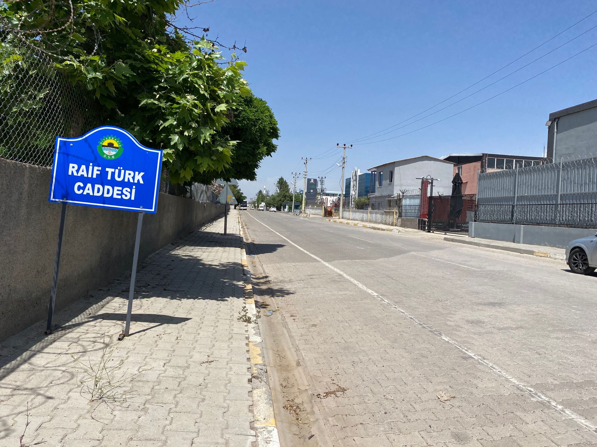 Diyarbakır OSB’den Raif Türk kararı; İsmi bir caddeye verildi