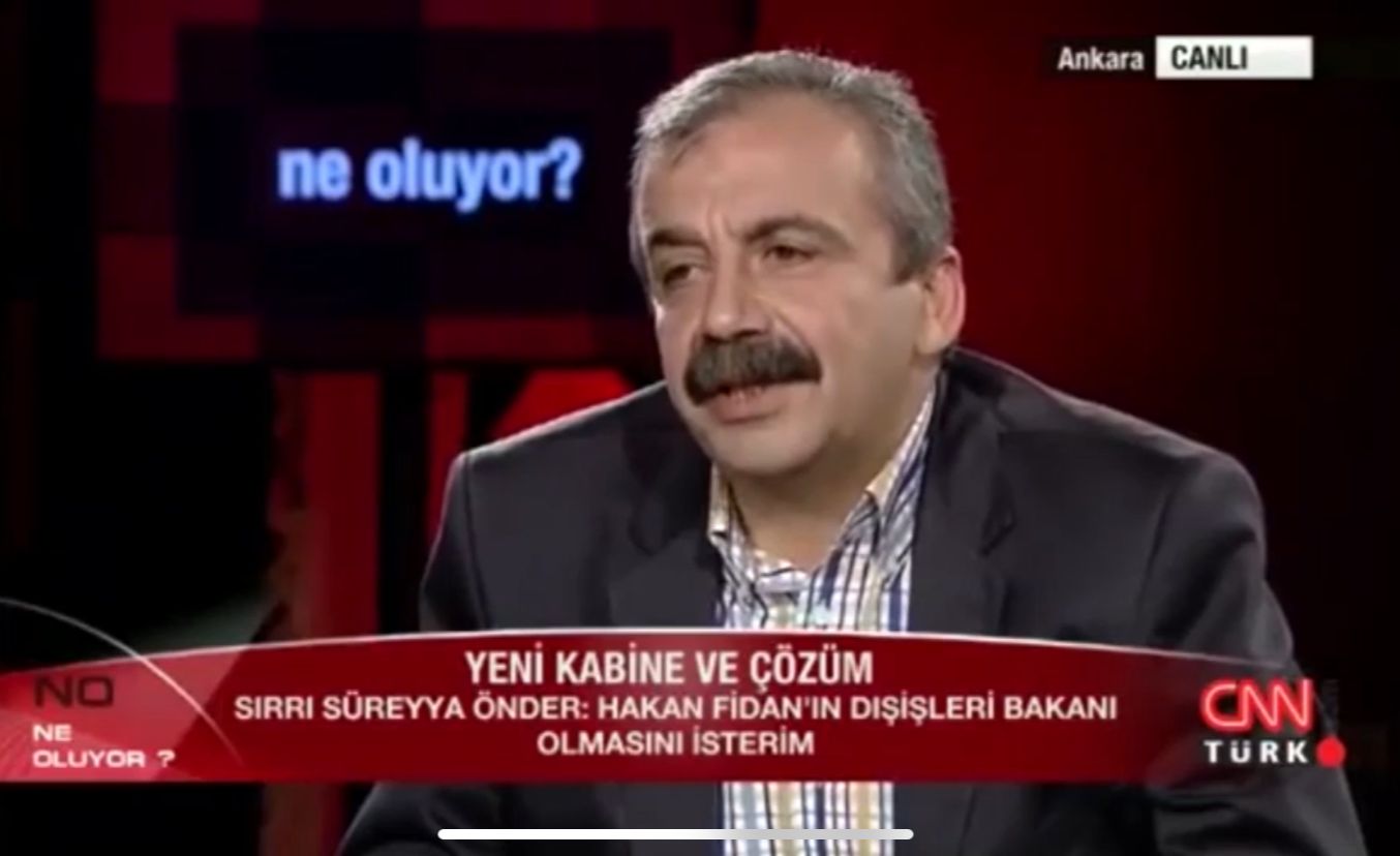 HDP’li Önder, Hakan Fidan’ın Dışişleri Bakanı olmasını 9 yıl önce arzu etmişti
