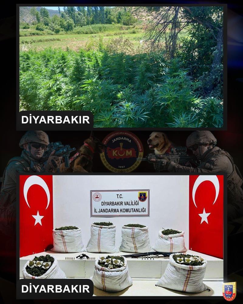 Diyarbakır’da büyük uyuşturucu operasyonu