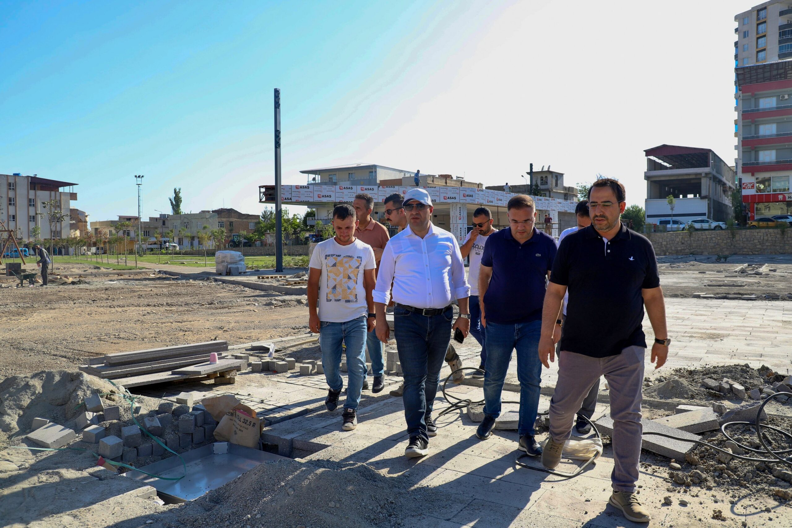 Genel Sekreter Çiftçi, Silvan’da incelemelerde bulundu