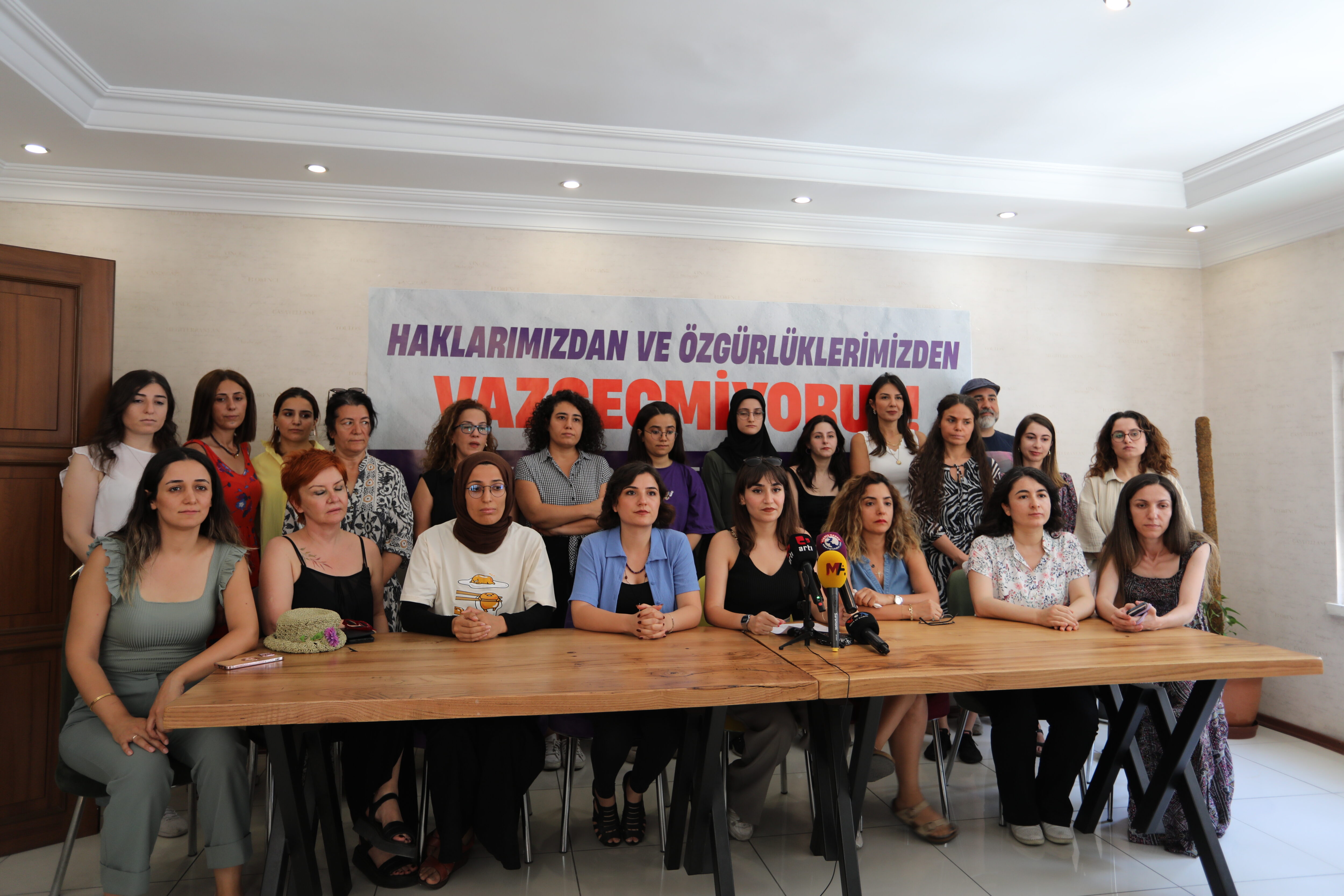 “Şiddete karşı sessiz kalmayacağız”