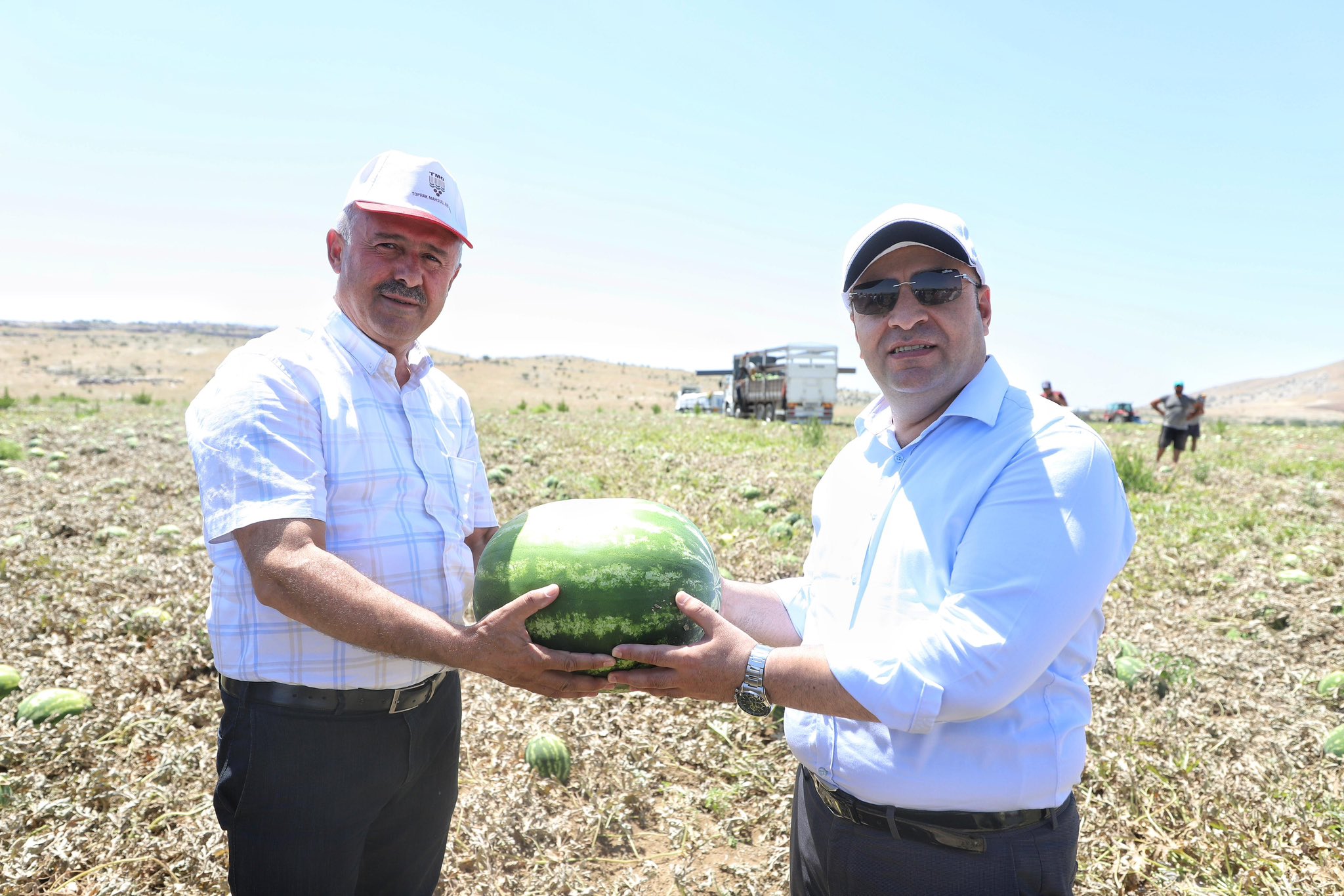  Diyarbakır’da karpuz hasadı başladı