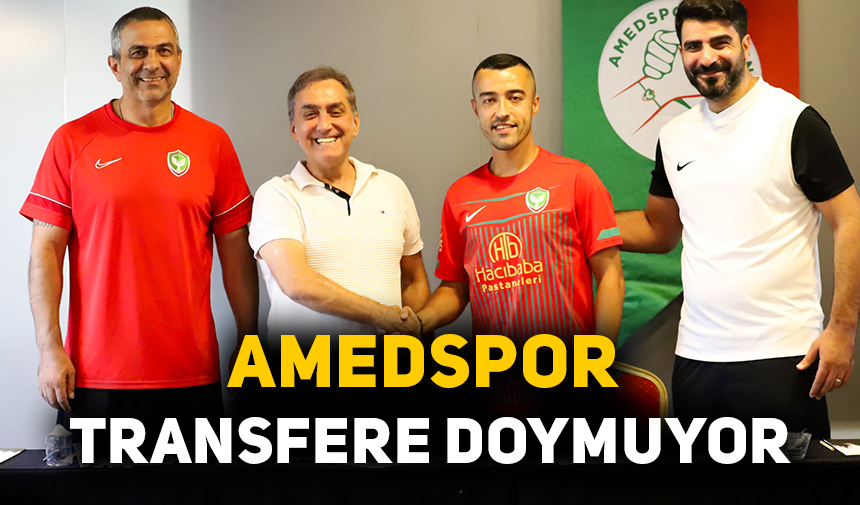 Amedspor’dan bir transfer daha