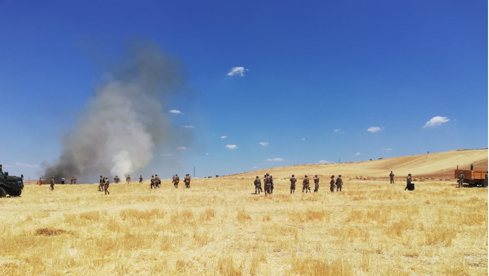 Tahsilata giden DEDAŞ ekibine saldırı