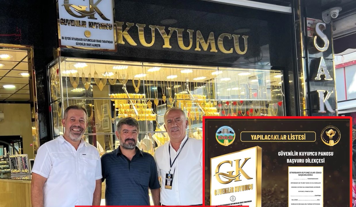 Diyarbakır’da ‘sahte altınla’ mücadelede güvenilir pano uygulaması