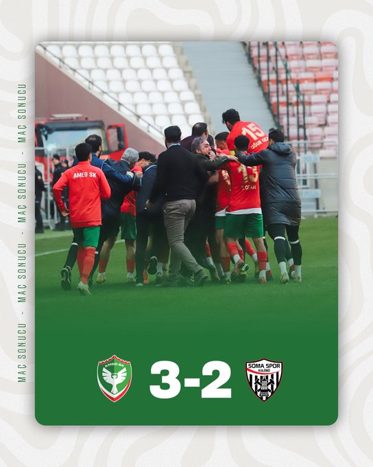 Amedspor’dan muhteşem dönüş