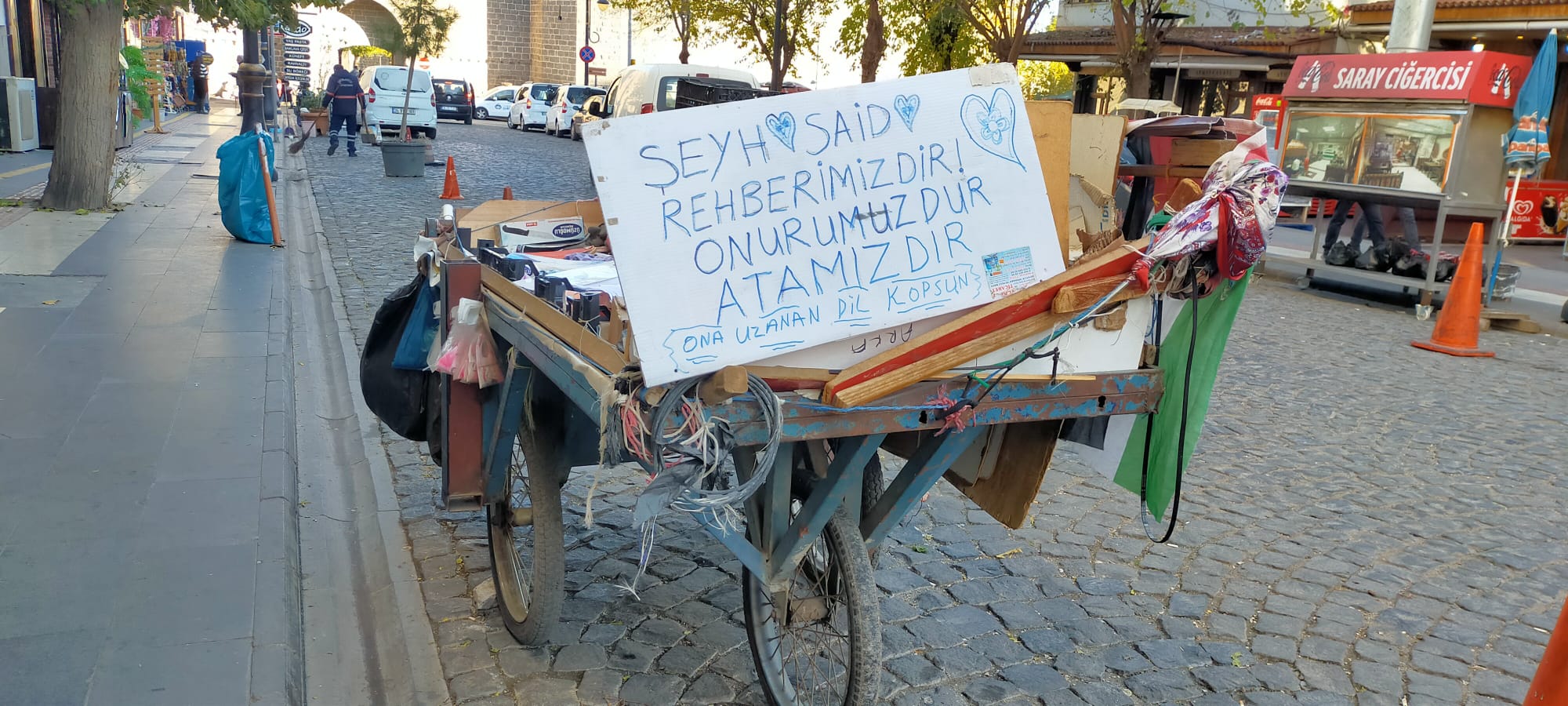 Diyarbakır’da tek kişilik ‘Şeyh Said’ eylemi