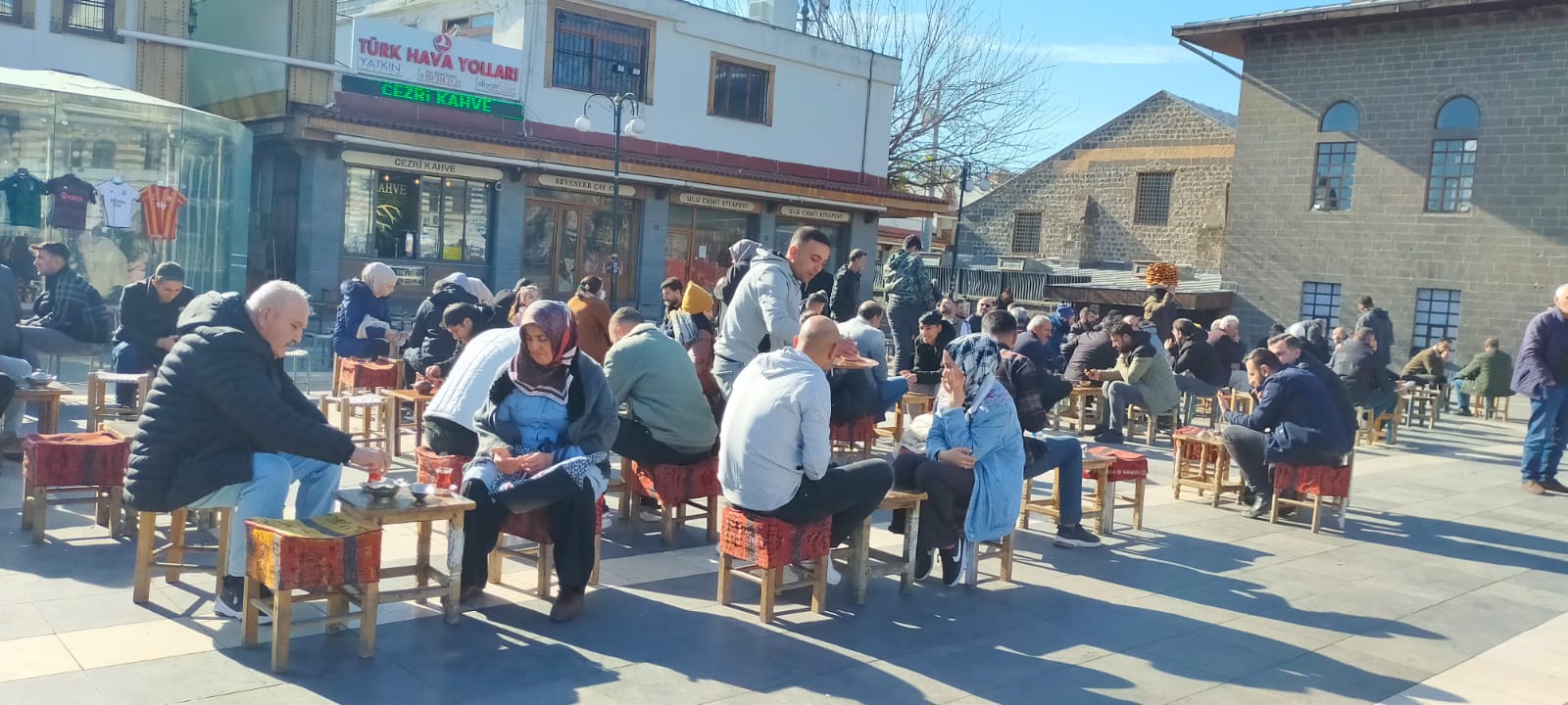 Diyarbakır’da kış ortasında bahar havası