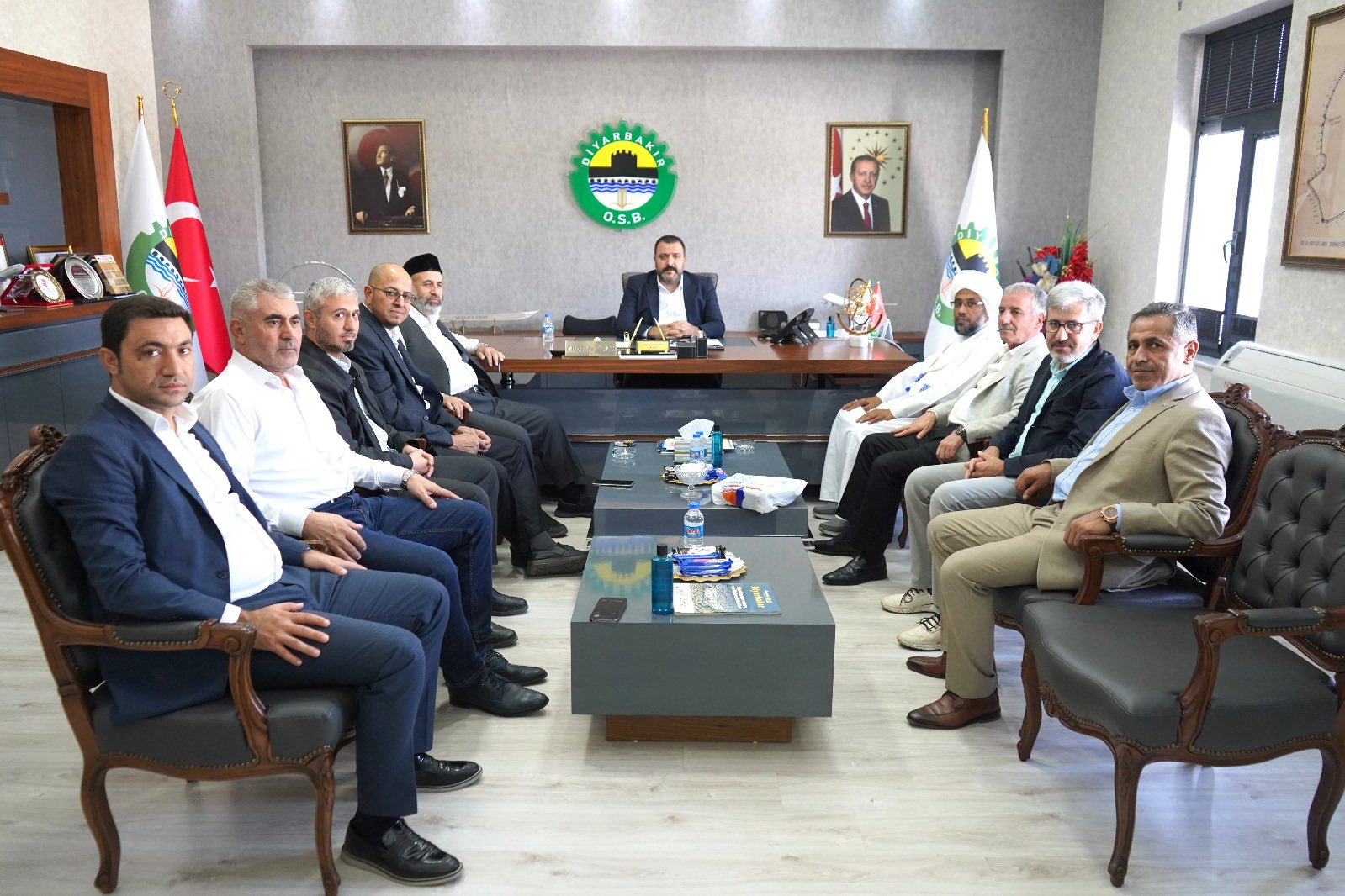 Filistin heyetinden Diyarbakır OSB’ye ziyaret