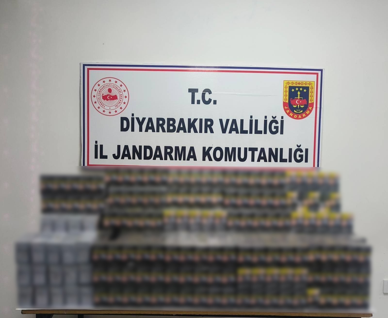 Diyarbakır’da jandarmadan kaçakçılık operasyonu