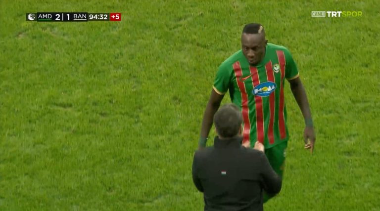 Amedspor’un liderlik sevincinde soğuk duş: Diagne neden öfkelendi?